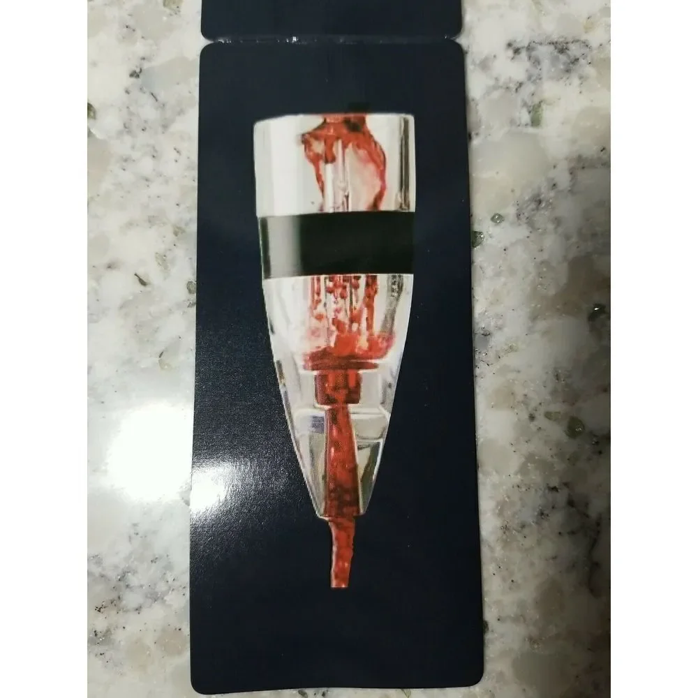 ARIA Essential Triple Red‎ Wine Aerator Pourer Decanter Smooth No Drip Aerating
